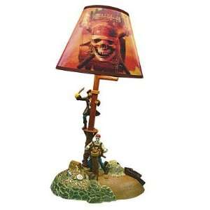   Disney One Light Pirates of the Caribbean Table Lamp
