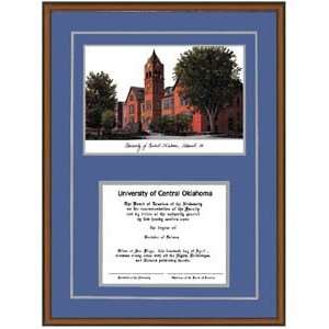  University of Central Oklahoma Diploma Frame: Home 