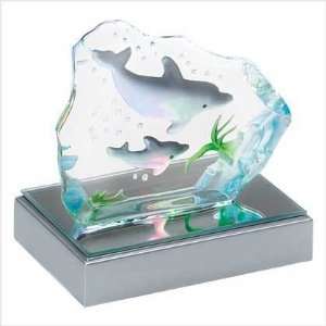  Dolphin Crystal Sculpture   Style 39359