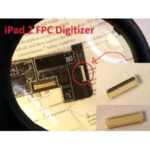 iPad 2 FPC Digitizer Touchscreen SMD Connector part for repair OEM USA 
