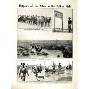  1916 WORLD WAR MONASTIR ZOUAVES SERBS SOLDIERS BALKAN 