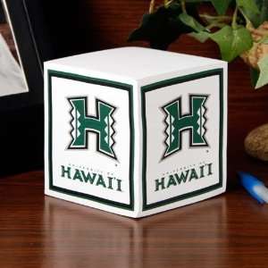  NCAA Hawaii Warriors Note Cube: Office Products
