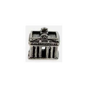 Landmark Berlins Brandenburg Gate Sterling Silver Bead Charm   fits 