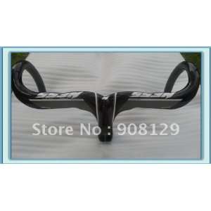 italy ness full carbon fiber road integrated handlebar bicycle parts 
