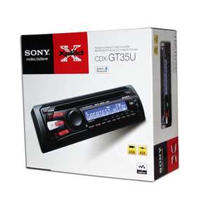NEW SONY PREMIUM CAR AUDIO STEREO RECEIVER CD/MP3 PLAYER AM/FM IN DASH 