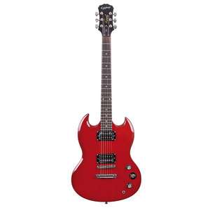   SPECIAL SG ELECTRIC GUITAR CHERRY RED FREE FENDER PICKS & STRAP  