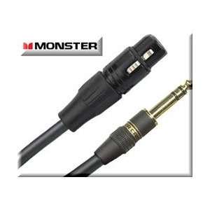  Monster Cable Studio Link 500 Interconnect Trs (M)   Xlr 