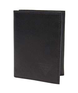 Guess Genuine Leather Mens Tri fold Wallet  