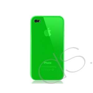  Pure Series iPhone 4 Silicone Case   Green: Cell Phones 