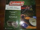 Coleman Cast Iron Dutch Oven 7.5 QT capacity New in Box
