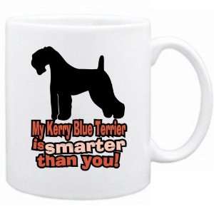  New  My Kerry Blue Terrier Is Smarter Than You !  Mug 