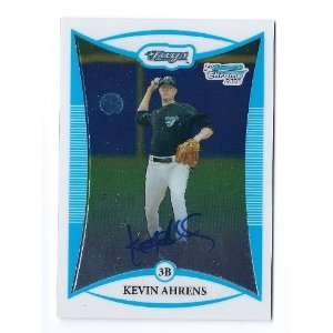   Autograph #KA Kevin Ahrens Toronto Blue Jays Auto: Sports & Outdoors