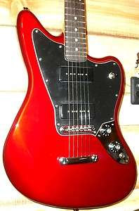 New Fender® Blacktop Jaguar 90 Guitar Candy Apple Red 885978145607 
