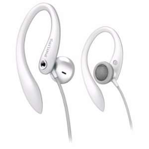  Philips SHS3211 Earhook Headphones  White Electronics