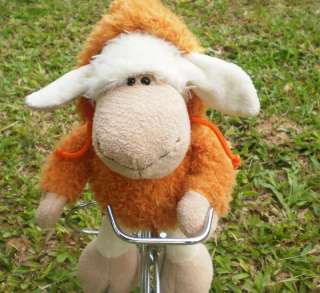 NICI Orange Clothing male sheep Stuffed Animals 38 CM  