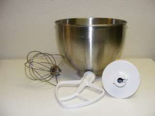 Kitchen Aid Replacement Mixer Bowl K 45 Classic Dough Hook Paddle Wire 