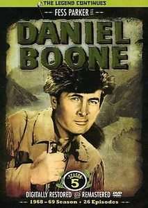 Daniel Boone   Season 5 DVD, 2007  