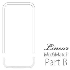 com SPIGEN SGP Linear Series, Bottom Frame Only [Part B] for iPhone 4 