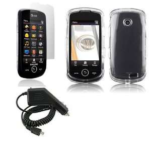   CLEAR TRANSPARENT CASE, RAPID CAR CHARGER, LCD SCREEN PROTECTOR COMBO