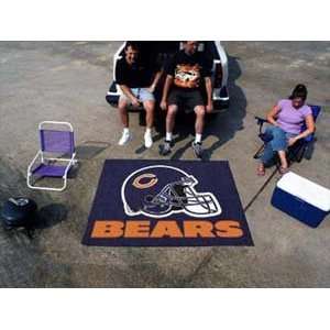  Chicago Bears Merchandise   Area Rug   5 X 6 Tailgater 