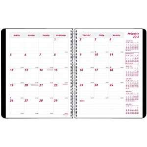  Brownline 2012 DuraFlex Monthly Planner, 14 months (Dec Jan 