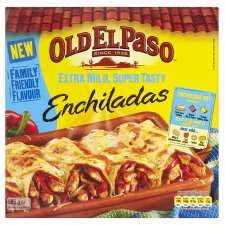 Old El Paso Extra Mild Enchilada Kit 585G   Groceries   Tesco 