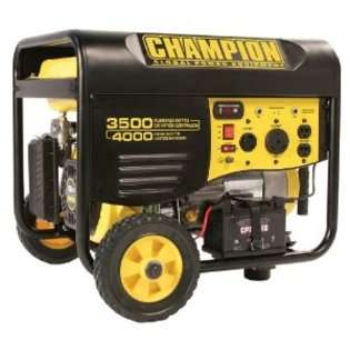 Champion Power Equipment 46539 4,000 Watt 196cc 4 Stroke Gas Powered 