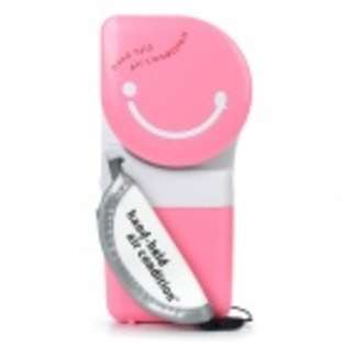 DX USB/4xAA Powered Mini Handy Cooler Air Conditioner   Pink   White 