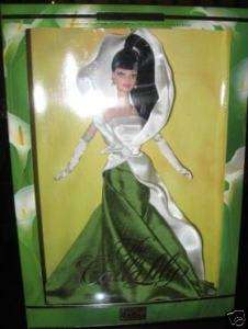 2002 CALLA LILY BARBIE! FLOWERS IN FASHION COLLECTION!  