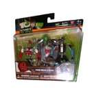 Ben 10 Alien Creation Chamber Mini Figure 2Pack Four Arms And XLR8