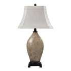   1338 MB107 Tiffany style Floral Mission style Table Lamp, White