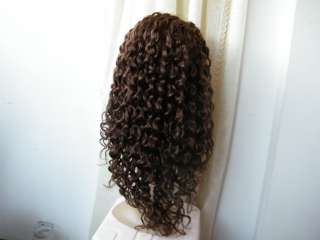 Water Wave 20inch 2#/30# Lace Front Wig 100% Human Hair Small Cap 