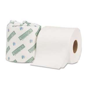  20GREEN   Green Bathroom Tissue, 2 Ply, White, 500 Sheets 