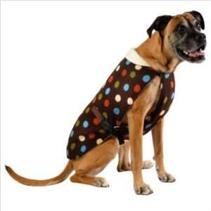    Casual Coats Fleece Delightful Dots Dog Coat