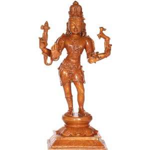  Lord Shiva as Pashupatinath   Bronze Sculpture from 