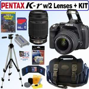  Pentax K r 12.4 MP Digital SLR Camera with 18 55mm f/3.5 5 