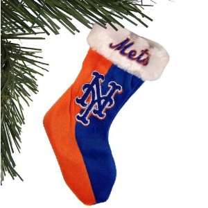  NEW YORK METS OFFICIAL MINI CHRISTMAS STOCKING ORNAMENT 