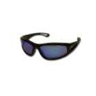 Black Rhino Stainless Safety Glasses Blue Steel