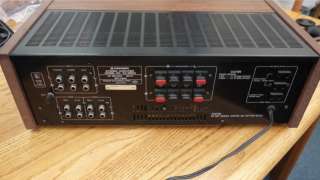 You are bidding on a Pioneer Stereo Integrated Amplifier Model SA 6800 