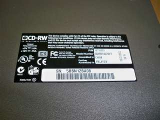 Iomega CDRW6402EXT 16x10x40x External USB 2.0 CD RW  