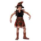 Fun World LiL Scarecrow Girls Halloween Costume Size Medium (8 10 