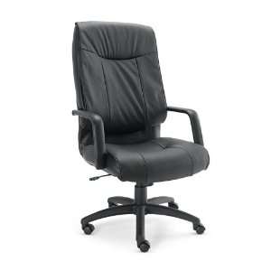  Leather High Back Swivel Chair HZA144