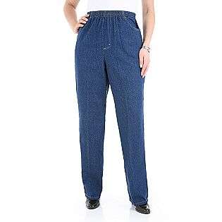 Womens 4 Pocket Pull on Pants  Chic Clothing Womens Pants 