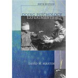 com Doing Psychology Experiments (with InfoTrac ) [Paperback] David 