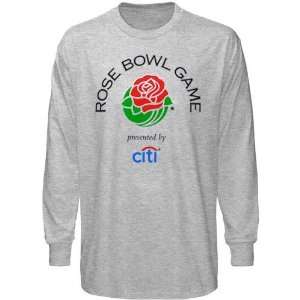  2010 Rose Bowl Game Logo Ash Long Sleeve T shirt Sports 