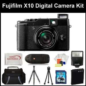  Fujifilm X10 Digital Camera Kit Includes Fujifilm X 10 