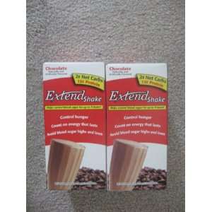  ExtendShake, Chocolate, 5 Count Servings (Pack of 2 