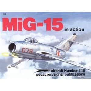  Squadron/Signal Publications MiG15 in Action Toys & Games