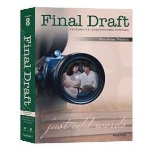  FINAL DRAFT, INC., (English) FINA Final Draft 8 Acad M/W 