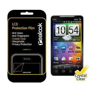  REALOOK Sprint HTC Evo 4G Screen Protector, Crystal Clear 